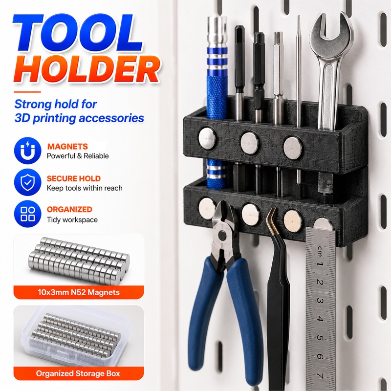 3D Printing Heavy Duty Magnet  - Heavy Equipment Grinder ulasan dan harga
