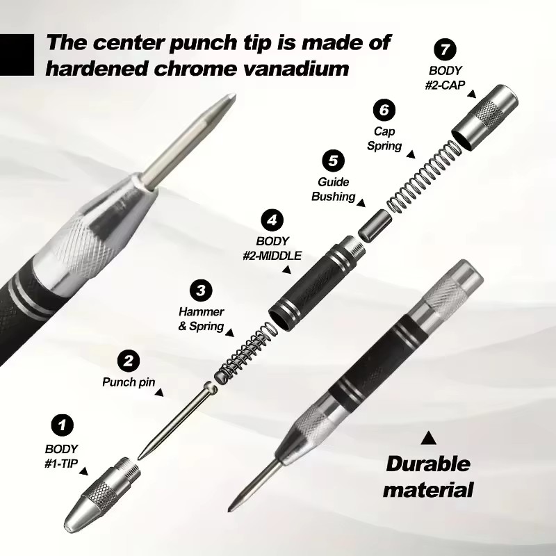 Auto Center Puncher Hole Marke - Heavy Equipment Bucket ulasan dan harga