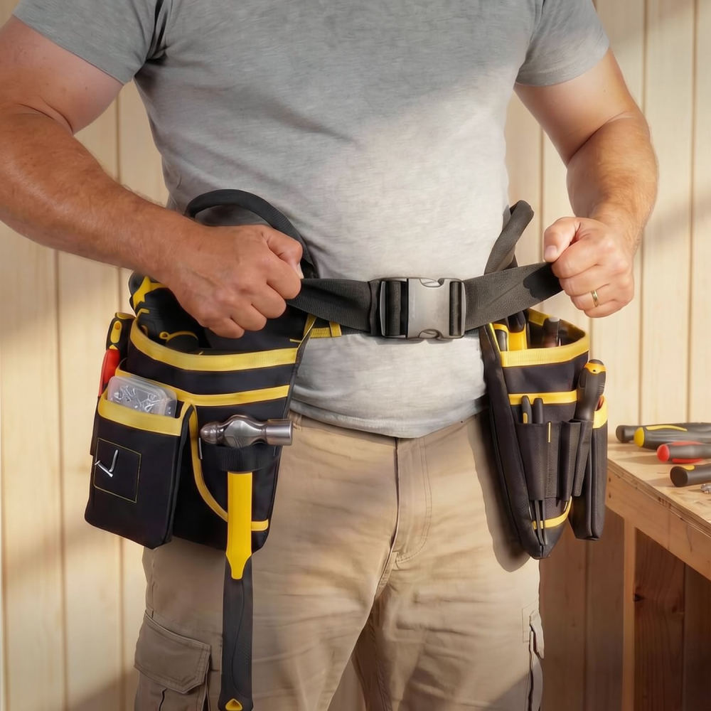 Multi Function Tool Waist Pouc - Heavy Equipment Electrician ulasan dan harga