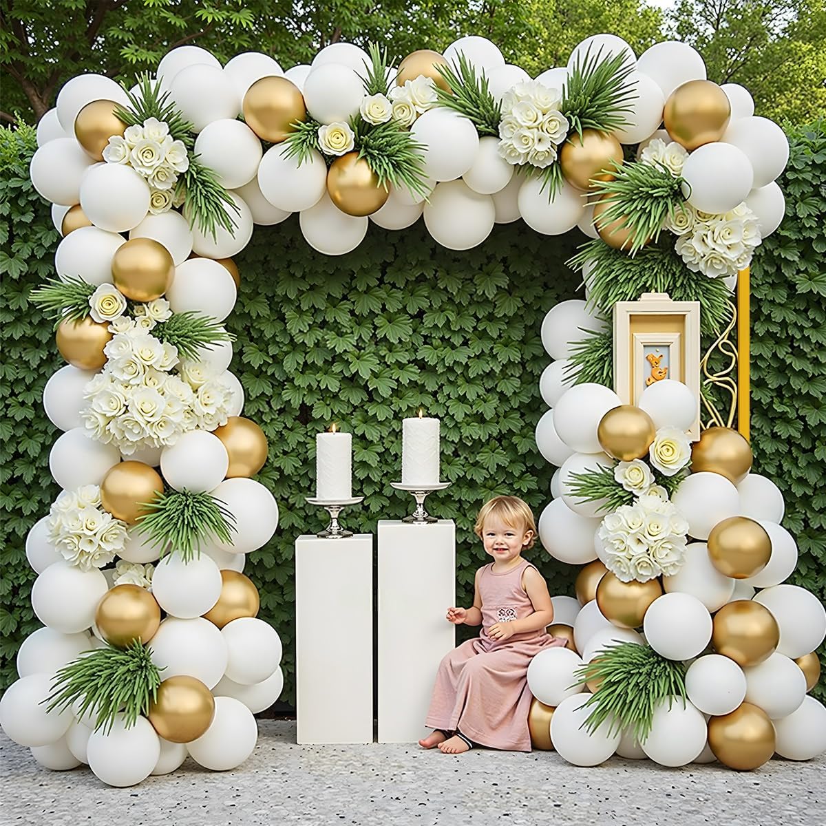Gold Metal Square Backdrop Sta - Heavy Equipment Bucket ulasan dan harga